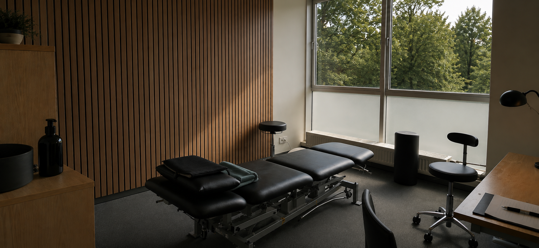 Behandlingslokale hos Twin Trees – rolige og professionelle omgivelser